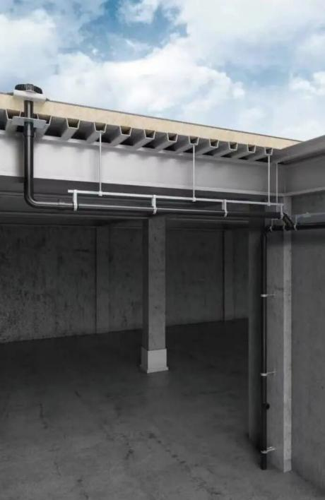 屋面虹吸式雨水排水系统